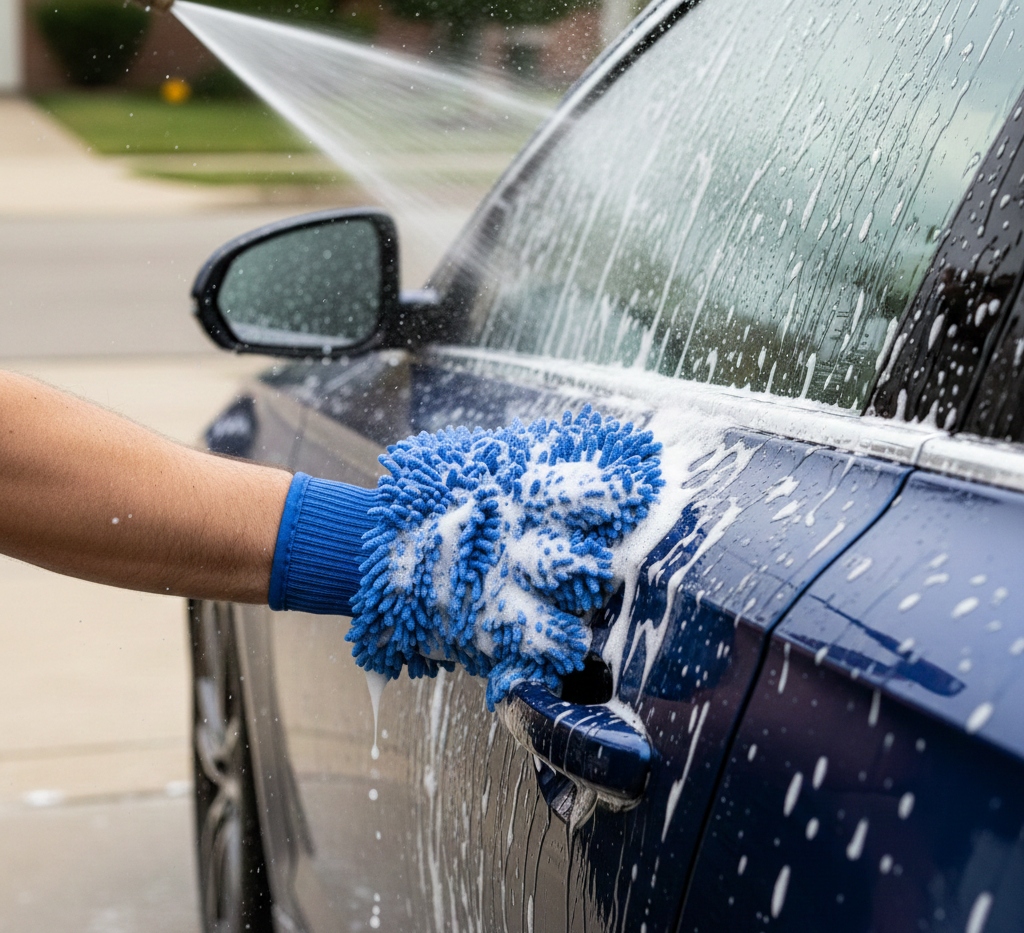 Premium car wash service